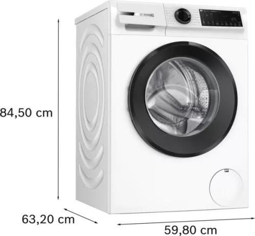 BOSCH WGJ24401BY Serie|6 Elöltöltős mosógép | 9 kg, 1400 f/p | HomeConnect, IronAssist gőzprogram