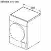 Bosch WQB246CNBY Serie|8 Hőszívattyús szárítógép (WQB246CNBY)