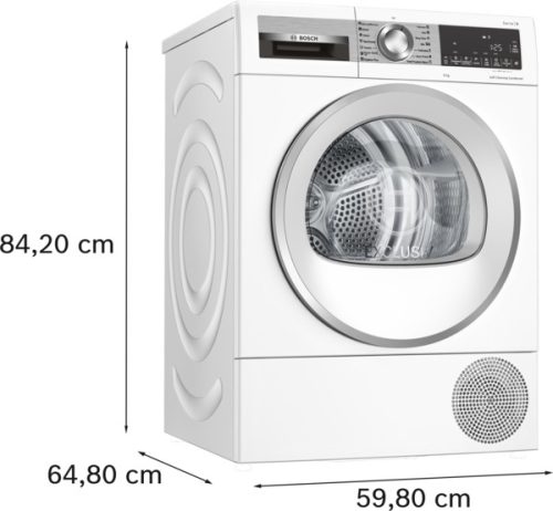 Bosch WQG24591BY Serie 6 Hőszívattyús kondenzációs szárítógép