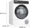 BOSCH WQH245B6BY Serie|6 Hőszívattyús szárítógép