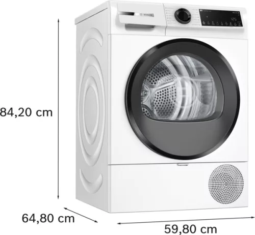 BOSCH WQJ24201BY Serie|6 Hőszívattyús szárítógép | 9 kg, AutoDry, EasyClean
