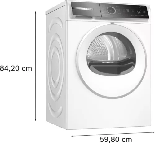 BOSCH WRB247CEBY Serie|8 Hőszívattyús szárítógép (WRB247CEBY)