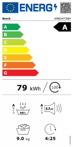 BOSCH WRB247CEBY Serie|8 Hőszívattyús szárítógép (WRB247CEBY)