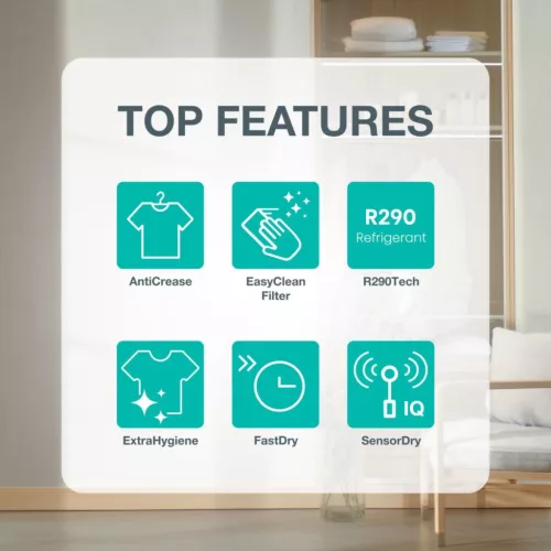 GORENJE DG2P8D Hőszivattyús szárítógép