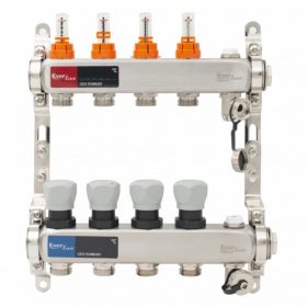   Warehouse szelepes osztó-gyűjtő 4 körös, áramlásmérővel (DSF3411/4)