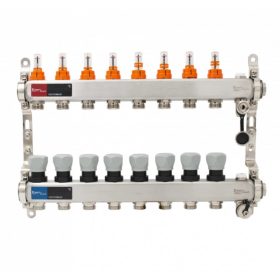  Warehouse szelepes osztó-gyűjtő 8 körös, áramlásmérővel (DSF3411/8)