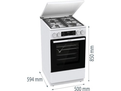GORENJE GKS5C72WF Kombinált tűzhely