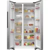 GORENJE NRR9185EAXL ezüst, Side-by-Side, Hűtő: 358L, Fagyasztó: 192L, hűtőszekrény