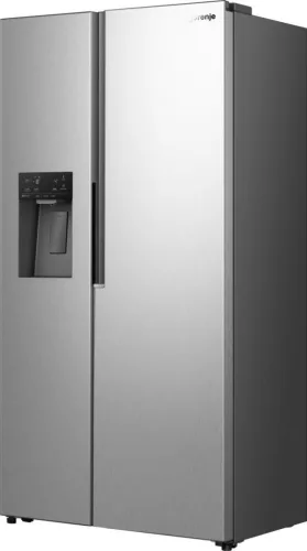 Gorenje NRS917E61X Beépített tartályos Side-by-side hűtőszekrény