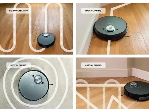 Hisense RVCL144ABEVO fekete robotporszívó