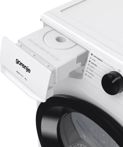 Gorenje D2HNE9D Hőszivattyús szárítógép | 9 kg kapacitás, fehér színű
