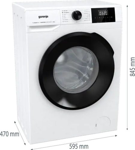 Gorenje W1NGPI61SBS elöltöltős keskeny mosógép