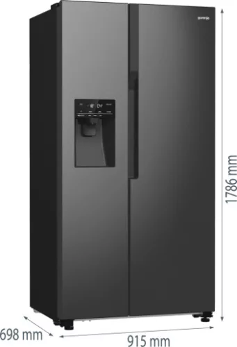 Gorenje NRR9185ESBXL Side by Side Hűtőszekrény