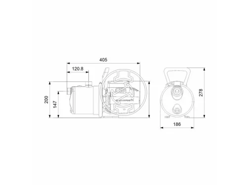 Grundfos JP 3-42 230V 50Hz 1,5fm kábellel  99458766