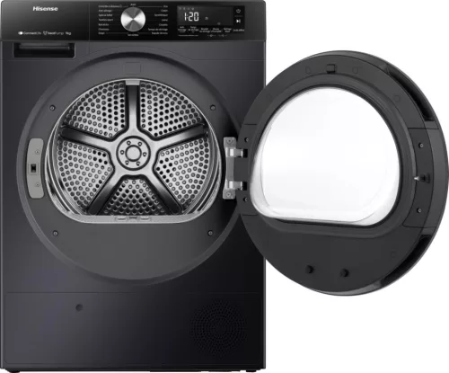 HISENSE DH3S902BBCC Hőszivattyús szárítógép | 9 kg, fekete | AutoDry