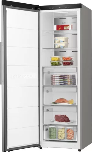 Hisense FT3K310SAID Fagyasztószekrény, 312 L, Inox, No Frost technológia