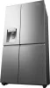 HISENSE RS818N4TIE Víz- és jégadagolós Side by Side hűtőszekrény | 632 Liter, Inox