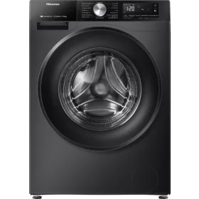   Hisense WD3S8043BB3 elöltöltős mosó-szárítógép, fekete, gőzprogram, 8/5kg, 1400 f/p, kondenzációs