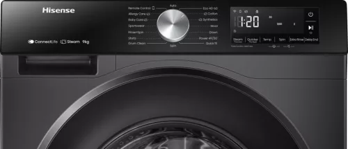 HISENSE WF3S9043BB3 Elöltöltős mosógép, 9 kg kapacitás