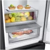 LG GBV5150DEP alulfagyasztós hűtőszekrény 344L, fekete