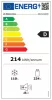 LG GBV5150DEP alulfagyasztós hűtőszekrény 344L, fekete