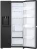 LG GSLC41EPPE Beépített víztartályos Side by Side hűtőszekrény