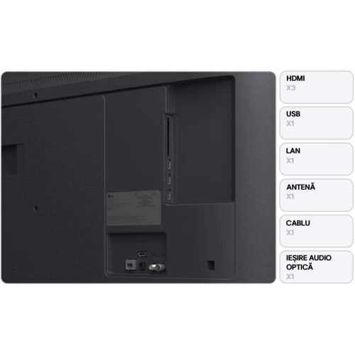 LG 50" 50UA75006LA 4K UHD AI Smart LED TV (50UA75006LA.AEUD)