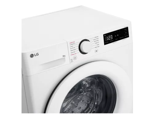 LG F2WR508SWW Elöltöltős keskeny mosógép gőz funkcióval