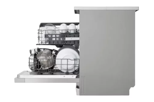 LG DF142FV QuadWash Mosogatógép 14 terítékes, Ezüst