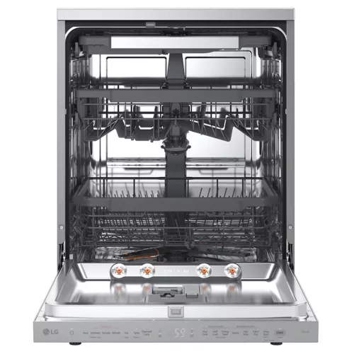 LG DF375HVS Gőzös Mosogatógép QuadWash, TrueSteam, Automatikus ajtónyitás, 14 teríték, ThinQ , WiFi