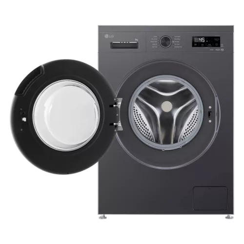 LG F4X1009NMB Elöltöltős gőzmosógép, 9 kg, 1400 ford. /perc, WiFi funkció