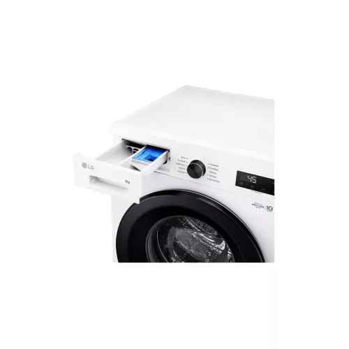 LG F4X1009NWK elöltöltős mosógép | Direct Drive, ThinQt, 9 kg kapacitás