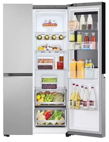 LG GSVV80PYLL InstaView Side-by-Side hűtőszekrény 655L, DoorCooling+, ThinQ WiFi