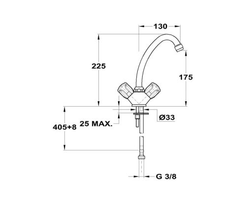 MOFÉM Eurosztár mosdó csaptelep 140-2198-00