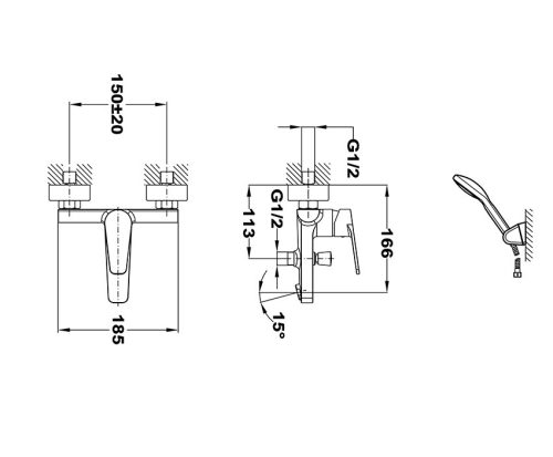 MOFÉM ZENIT Kádtöltő csaptelep+szett 151-1901-00