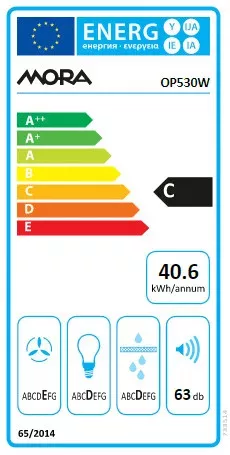 Páraelszívó MÓRA OP530W 50cm 5701.1151