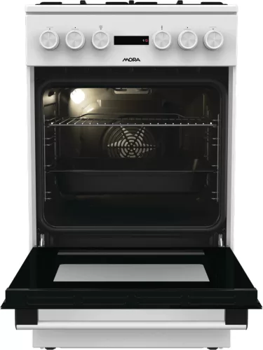 Mora K4255CW Kombinált Tűzhely, Fehér (K4255CW)