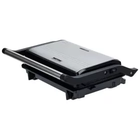   MPM MGR-13 1000 W, 667 cm2 grillezési terület, 23 x 14.5 cm Fekete-Inox elektromos panini grill