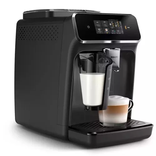 PHILIPS EP2334/10 2300 LatteGo tejhabosítóval Kávéfőző Fekete (EP2334/10)