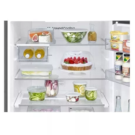Samsung RB50DG602EB1EO alulfagyasztós hűtőszekrény 340L/168L