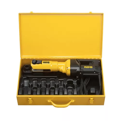 Rems Power-Press SE Basic Pack elektrohidraulikus présgép (572111 R220) + Ajándék 116055 Rems vízpumpafogó
