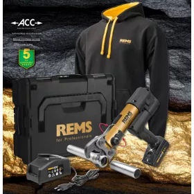   REMS Akku-Press E 22V ACC (limitált GOLD kiadás) + Ajándék (REMS pulóver)