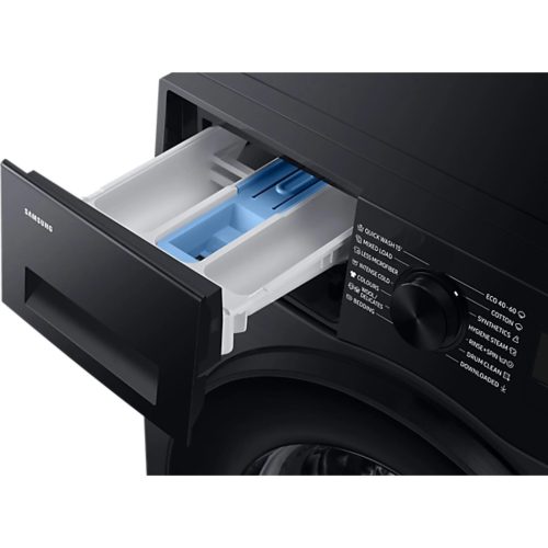 SAMSUNG WW80CGC04DABLE Mosógép elöltöltős Eco Bubble technológiával 8 kg A fekete