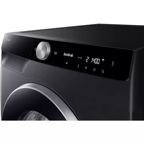 SAMSUNG WW90DG6U25LBU4 fekete 9 kg elöltöltős mosógép AI energia üzemmóddal