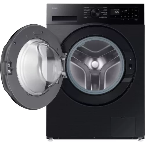 SAMSUNG WW90DG5G34ABLE fekete, elöltöltős keskeny mosógép, max. 1400ford. , 9 kg