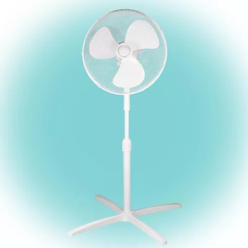 HOME SF 40 WH/M - Állványos ventilátor, fehér, 40 cm, 45 W