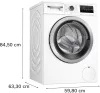 Bosch WAN28266BY elöltöltős mosógép (WAN28266BY)
