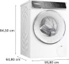 Bosch WGB25692BY Elöltöltős mosógép
