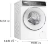 Bosch WGB256A6BY Elöltöltős mosógép