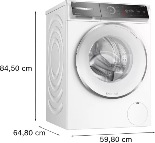 Bosch WGB256A6BY Elöltöltős mosógép